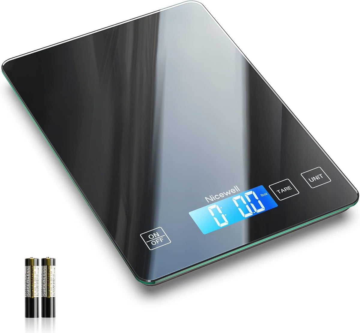 Nicewell Food Scale Digital Weight Grams and oz, 22lb Kitchen Scale fo ...